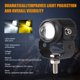 thumbnail image 4 of Nuevas Luces De Motocicleta De Alta Potencia Auto Foco Blanco Amarillo Led Láser Pistola Luz Scooter Faro Del Coche, 4 of 4