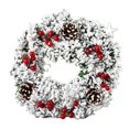 thumbnail image 1 of Christmas Wreath Artificial Pinecone Garland Decoration Hanging Tree Ornament, 1 of 6