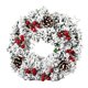 thumbnail image 1 of Christmas Wreath Artificial Pinecone Garland Decoration Hanging Tree Ornament, 1 of 6