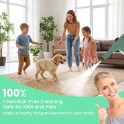 RUIE Handheld Steam Cleaner,1400W Portable Steamer with 14-Piece Accessory Kit and Safety Lock,257°F Steam,16.5 ft Cord,Multi-Surface Steam Cleaner for Home Kitchen Bathroom