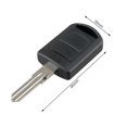 thumbnail image 1 of Carcasa Para Llave De Coche, Funda Remota De 2 Botones Con Hoja Sin Cortar, Funda Para Llave De Vehículo Para Opel Vauxhall Corsa Agila Meriva Combo Vogacara VI004008-00, 1 of 7
