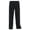 Black / Charcoal, variant on Boys Track Jogger Athletic Pants - with Zip Bottom
