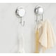thumbnail image 2 of Gancho de cocina de acero inoxidable perforado, gancho adhesivo potente para baño, gancho colgante sin marcas, gancho doble individual creativo, 2 of 5