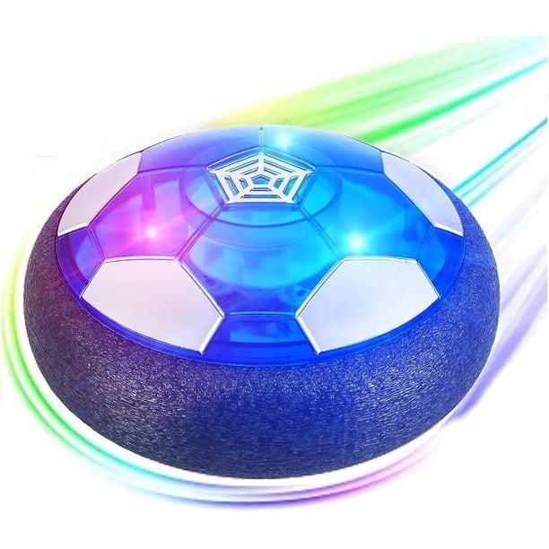 Hover Soccer Ball Juguetes para niños, Balón de fútbol Hover Recargable por USB con Parachoques de Espuma Protectora y Luces LED de Colores para niños de 3 a 12 años, Air P