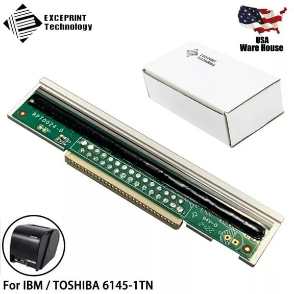 Printhead For IBM / TOSHIBA 6145-1TN POS Printer 203dpi 3AC00575000
