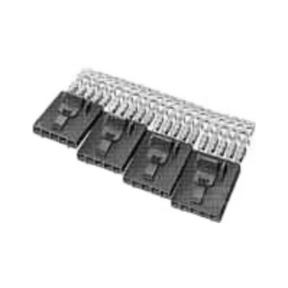 Pack of 5 5-103957-4 Conn Socket Strip F 5 POS 2.54mm IDT ST 15AU Cable Mount Tube, RoHS