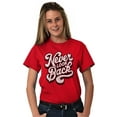 thumbnail image 4 of Never Look Back Positive Motivation Women's Plus Size Graphic Tee Brisco Brands 2X, 4 of 5