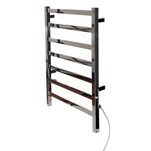 Kontour K6013E 24 x 27 in. Square Electric Plug-In Towel Warmer - Chrome