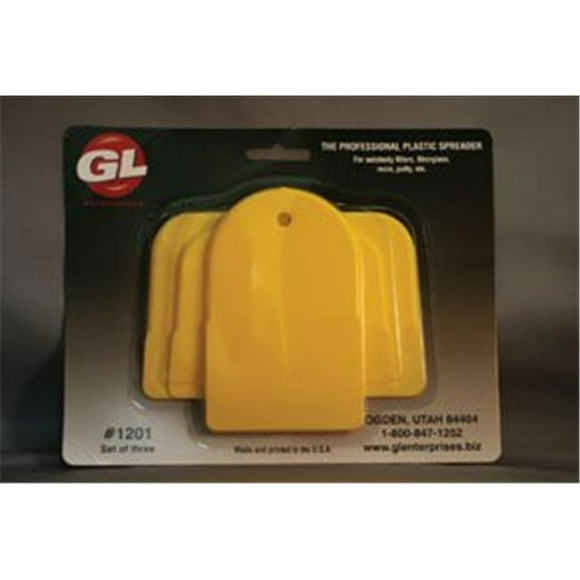 GL Enterprises GLE-1200 3 Piece Plastic Spreaders Carded