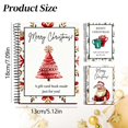 thumbnail image 3 of Christmas Gift Card Book Christmas Booklet Organizer Color Spiral-Bound Merry Christmas Card Book Christma Gift Cards Books Holder for DIY Personalized Xmas Gifts Greeting Card Album Keeper, 3 of 9