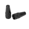 thumbnail image 5 of 6pcs French Type Valve Caps Aluminum Alloy Bike Bicycle Tire Valve Stem Caps Dust Cover Black, 5 of 5