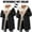 Black, variant on Plus Size Women's Long Winter Coat with Detachable Hooded Collar, 100% Polyester Zip Up Jacket, Casual Solid Overcoat for Cold Weather, Everyday City Wear & Weekend Getaways