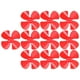 thumbnail image 3 of 10 piezas Hélice 4 palas Viento fuerte Materiales duraderos Peso ligero 40 mm Hélice de coche de juguete DIY Rojo, 3 of 9