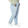 thumbnail image 4 of Levi Strauss Signature Women's and Women's Plus High Rise Straight Jean, Sizes 2-28, 4 of 5