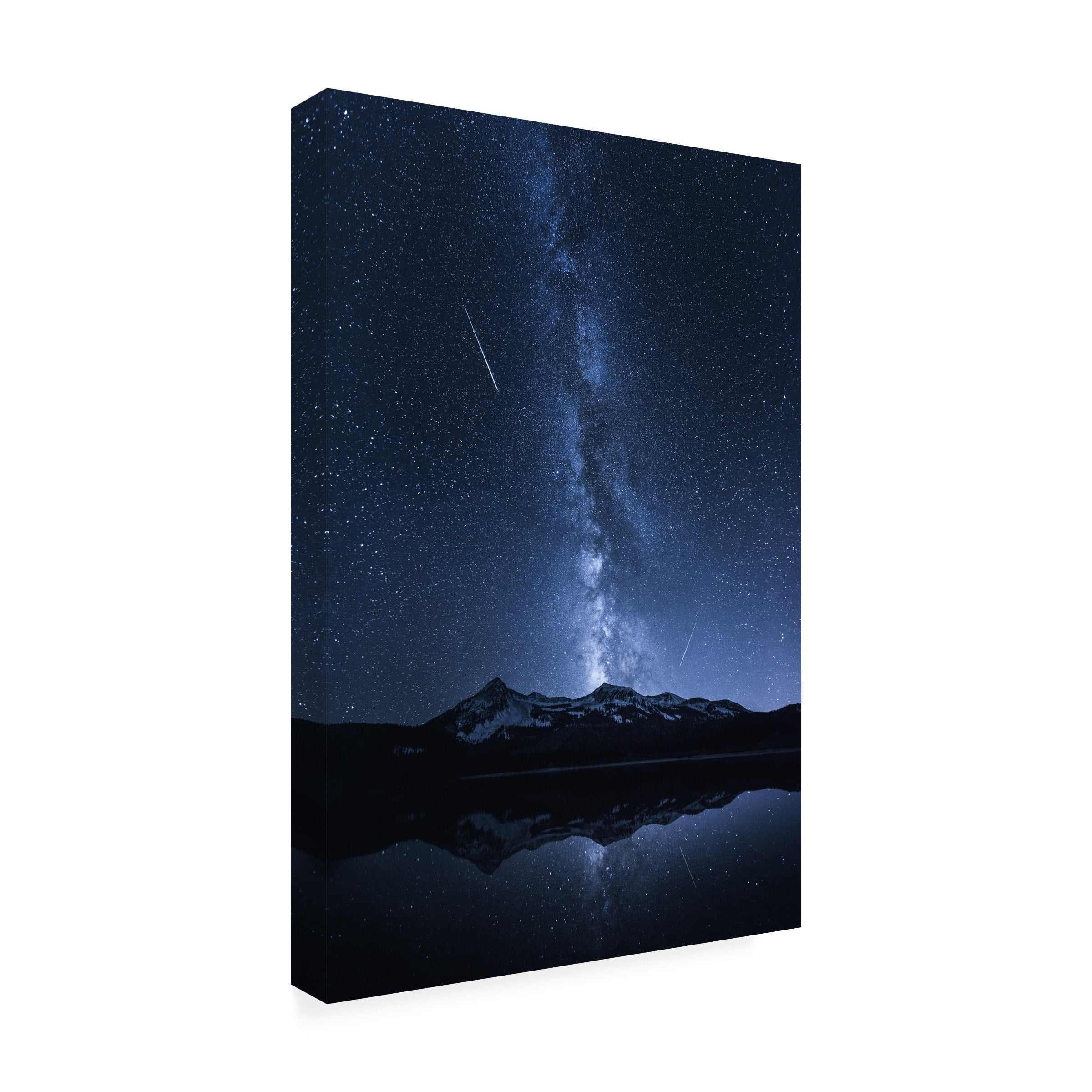 Toby Harriman 'Galaxies Reflection' Canvas Art