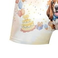 thumbnail image 5 of Watercolor Basset Hound Happy Birthday Celebration Balloons Gift Party All Over Print Boxer Briefs Underwear for Men Dad Bassets Dog Breed Lovers Gifts Idea - 00028, 5 of 6