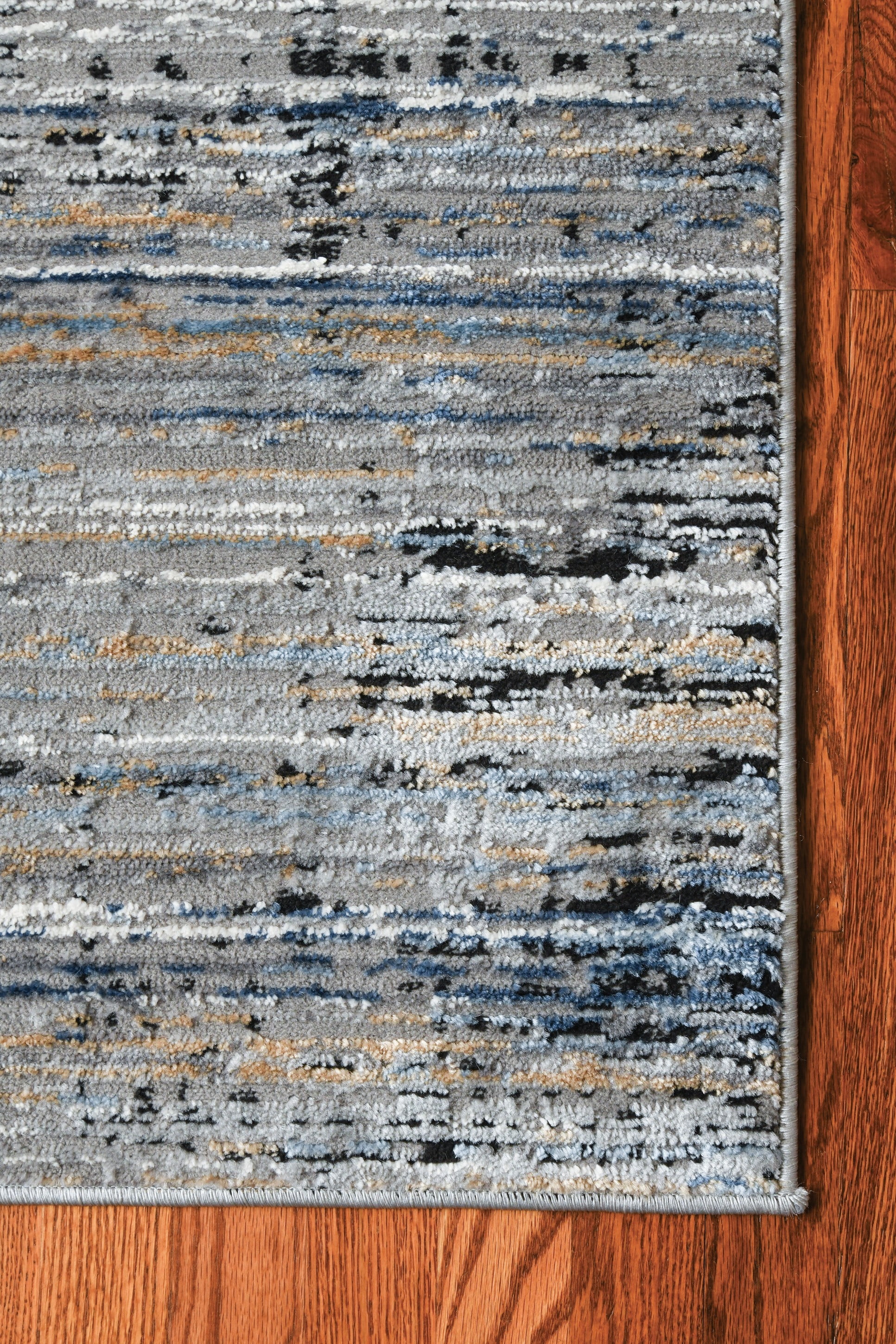 United Weavers Dawson Deception Modern Abstract Runner Rug, Blue, 2'7" x 7'4"