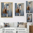 thumbnail image 4 of Designart "Delightful Denim Chic" Fashion Floater Framed Canvas Art Print, 4 of 5
