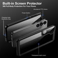 thumbnail image 2 of ANTSHARE For Samsung Galaxy S23 Case,with Screen Protector,Waterproof Protective Case For Samsung Galaxy S23-Black, 2 of 6