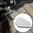 thumbnail image 3 of Pedales de extensión de freno trasero, extensión ancha para motocicleta, compatible con plata kusrkot Pedal de freno trasero, 3 of 7