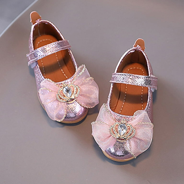 Otqutp Pageant Shoes for Flower Girls Summer and Autumn Fashion