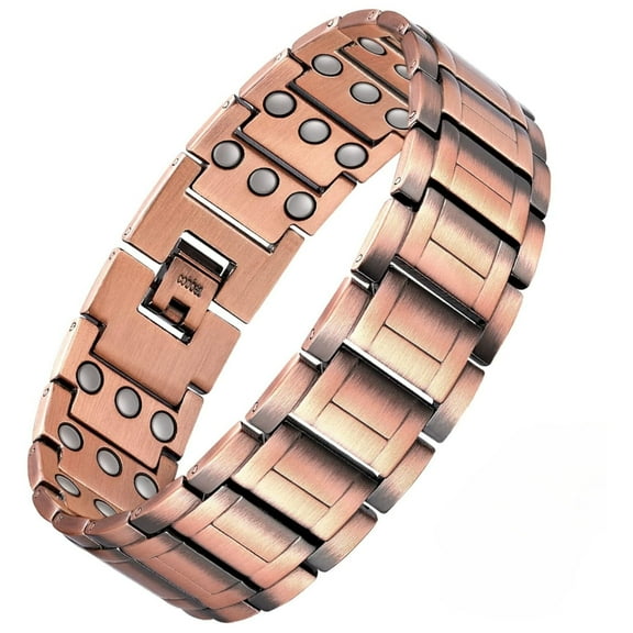 Wollet 3X Magnetic Pure Copper Bracelet for Men
