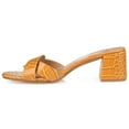 thumbnail image 2 of Brinley Co. Womens Classic Croc Print Slide, 2 of 7