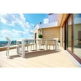 thumbnail image 2 of Compamia Snow Patio Dining Chair in White, 2 of 8