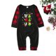 thumbnail image 2 of Conjuntos de pijamas navideños familiares a juego Grinch 2024, pijama de Grinch con parte superior y pantalones de pijama a cuadros, pijama de Grinch para niños y adultos para la familia, 3 Meses, 2 of 5