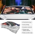 thumbnail image 2 of My Hero Academia Car Windshield Sun Shade, Front Window Sun Shades, Visor Shield Cover For Car Suv Truck, Visor Protector Blocks Uv Rays, Keep Your Vehicle Cool, Medium, 55*29.9 Inch, 2 of 8