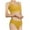 Yellow, variant on Tbopshirt Bras for Women,Women's Bra Seamless Large Size Backing Sling Traceless Gathered Back Underwear Two-piece Underwear Suit