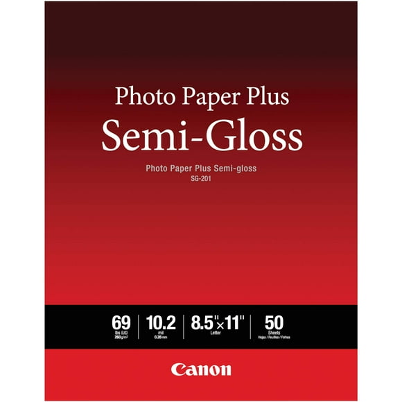 Papel fotográfico Canon Photo Paper Plus semibrillante A4 (50 hojas)