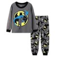 thumbnail image 1 of 3-7 Years Spiderman Superhero Kids Boys Batman Pyjamas T-Shirt Pants Sleepwear PJs Set Super Hero Pajamas 26s, 1 of 2