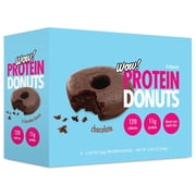 Wow Protein Donuts, 11 Grams of Protein, Chocolate, 4 Pk