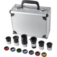 thumbnail image 1 of Go 1.25-Inch Premium Tele Accessory Kit (Silver)- 5pcs Plossl Eyepiece Set, 7pcs Filter Set, 2X Barlow Lens, 1 of 5