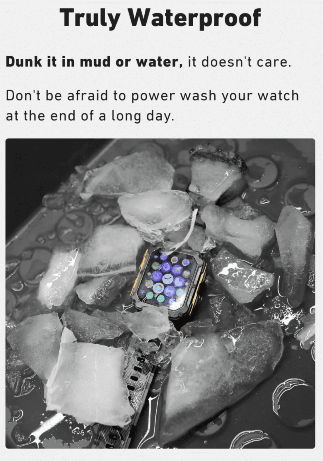 2025 Military Smart Watches for Men 1.83" HD Touch Screen Outdoor Sport Watch with Bluetooth Call (Answer/Make Call), IP68 Waterproof,for Android and iPhone Compatible, Orange