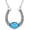Horseshoe C, variant on Turquoise Horseshoe Pendant Necklace for Women 925 Sterling Silver Horseshoe Pendant Western Gift for Women Men