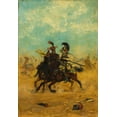 thumbnail image 2 of Detaille, Edouard 11x14 White Modern Wood Framed Museum Art Print Titled - Combat for the Colors, 2 of 4