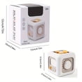 thumbnail image 3 of Cubo de actividad de caja hexaédrica de bola ocupada, cubo a juego de desarrollo temprano, cubo de bola ocupado dinámico para niños de 1, 2 y 3 años, 3 of 6