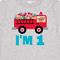 thumbnail image 4 of Inktastic 1st Birthday Fire Truck Boys or Girls Baby T-Shirt, 4 of 5