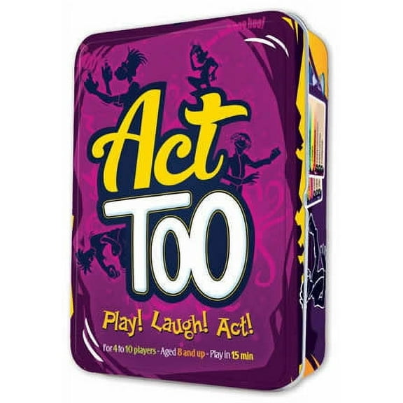 Act Too Party Card Game Asmodee Editions