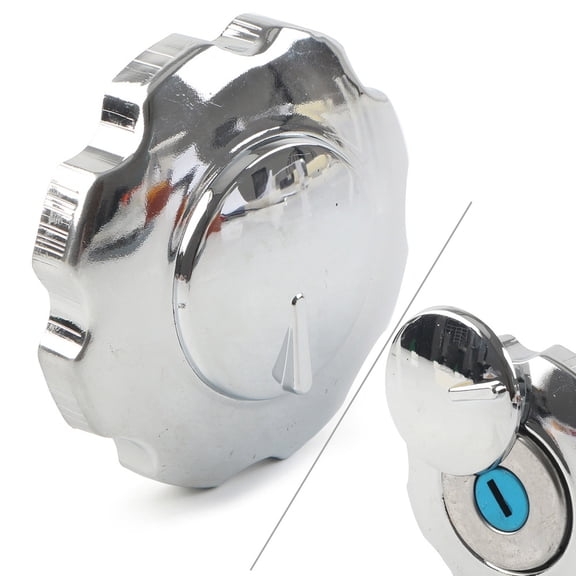 NS Motorcycle Motorbike ATV Gas Caps Filler Cover Gas Tank Cap Locking W/ 2 Keys Universal