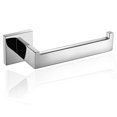thumbnail image 1 of ThinkTop Porte-Rouleau de Papier Toilette Chromé Carré de Luxe Mural Argenté SUS304 en Acier Inoxydable pour Salle de Bain, 1 of 10