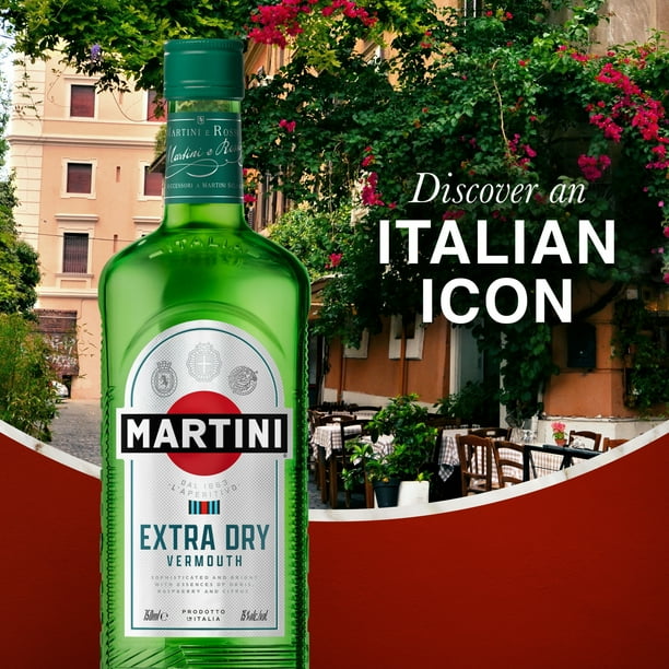MARTINI & ROSSI Extra Dry Vermouth, 750 mL, 15% ABV - Walmart