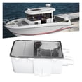 thumbnail image 2 of 12V 750GPH Boat RV Bilge Shower Sump Pump System Marine Multi Port Drain Box Builtin Check Valve, 2 of 7