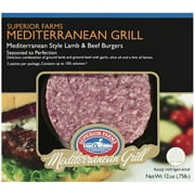 Superior Farms Mediterranean Grill Lamb & Beef Burgers, 12 oz