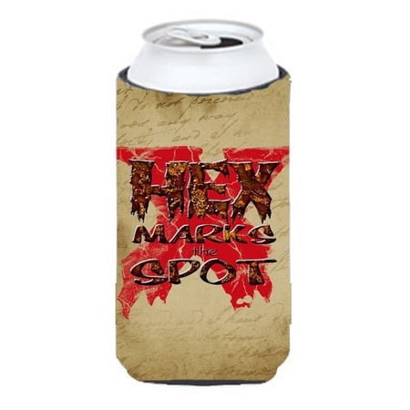 Hex Marks The Spot Halloween Tall Boy bottle sleeve Hugger - 22 To 24 oz.