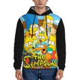 thumbnail image 4 of Unisex Men's and Women's Simpsons Hoodies 3D Fashion Digital Print Cartoon Pullover Hooded Sweatshirts with Pockets, 4 of 8