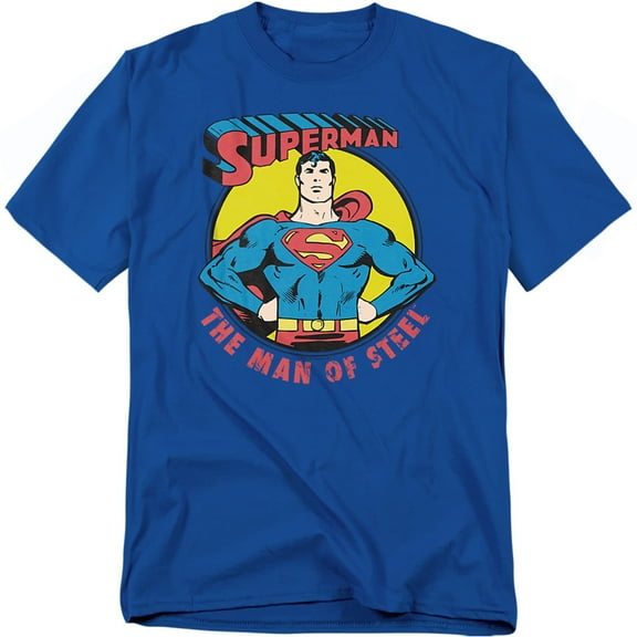 Superman T-Shirt The Man Of Steel Unisex Graphic Tee for Men & Women