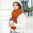 thumbnail image 4 of MESSUEN Crochet Scarf Knit Scarf Fall Scarf Ladies Scarf Scarves for Women Dressy Winter Scarf Women Scarf a One Size, 4 of 4